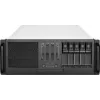 SILVERSTONE SST-RM41-H08 1U serverio korpusas 8 lizdų 19 colių stovo dėžė