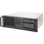 SILVERSTONE SST-RM41-H08 1U serverio korpusas 8 lizdų 19 colių stovo dėžė