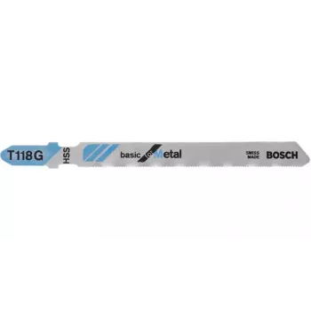 Pjūklelio geležtė Bosch T 118 G Basic metalui 2608631674