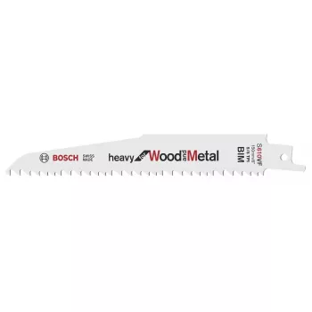 Pjūklo geležtė Bosch S 610 VF Heavy medžiui ir metalui 15 cm 5 TPI