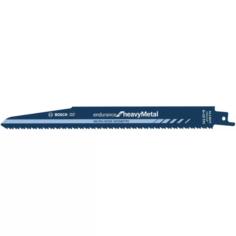 Pjūklelio ašmenys Bosch S 1130 CF Endurance metalui 225 mm, 25 vnt.