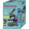 Kosmos 636098 mikroskopas ir biologijos eksperimentų rinkinys, pilkas, nuo 10 metų