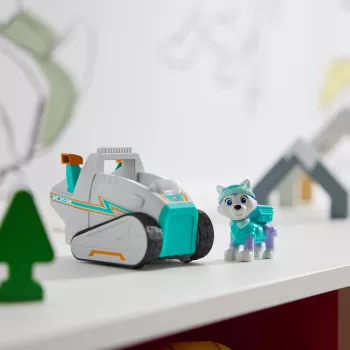 PAW Patrol Spinmaster Everest sniego valytuvas – plastikinis žaislas, nuo 3 metų, turkio/balta