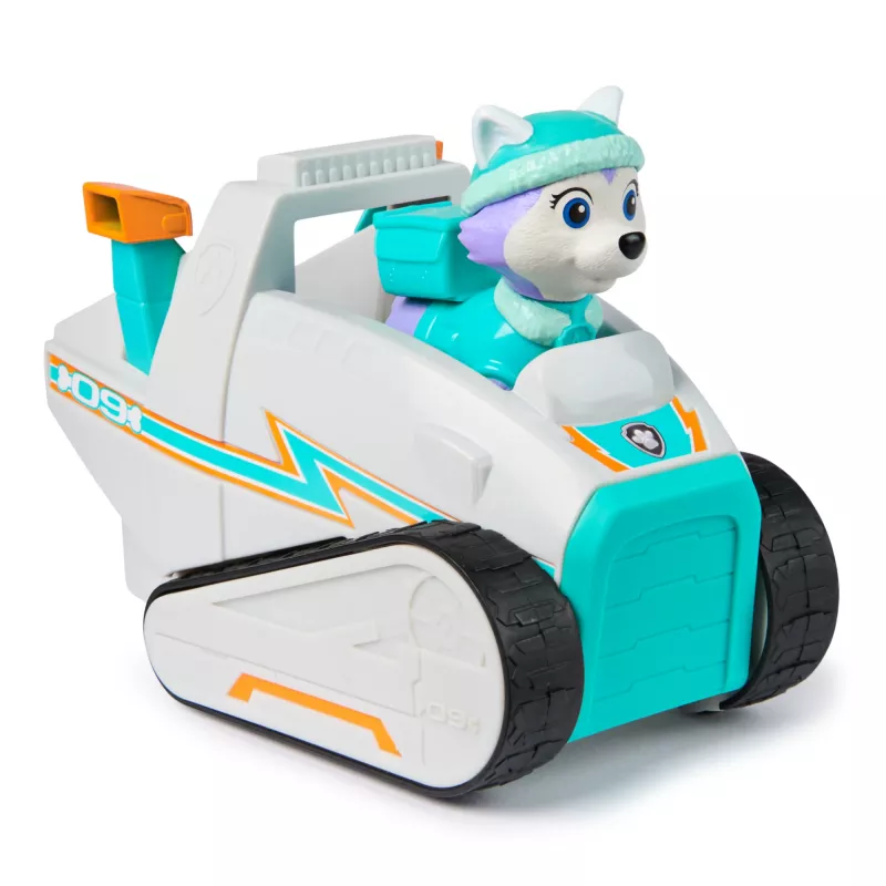 PAW Patrol Spinmaster Everest sniego valytuvas – plastikinis žaislas, nuo 3 metų, turkio/balta