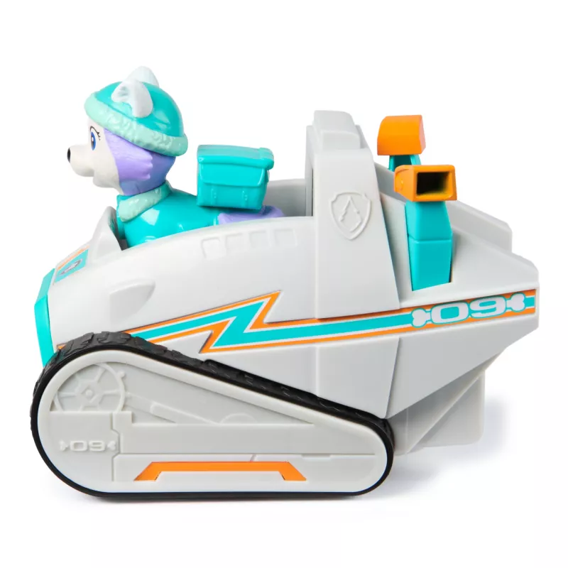 PAW Patrol Spinmaster Everest sniego valytuvas – plastikinis žaislas, nuo 3 metų, turkio/balta