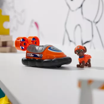 Transporto priemonė PAW Patrol Zuma Hovercraft plastikas juoda oranžinė 3+
