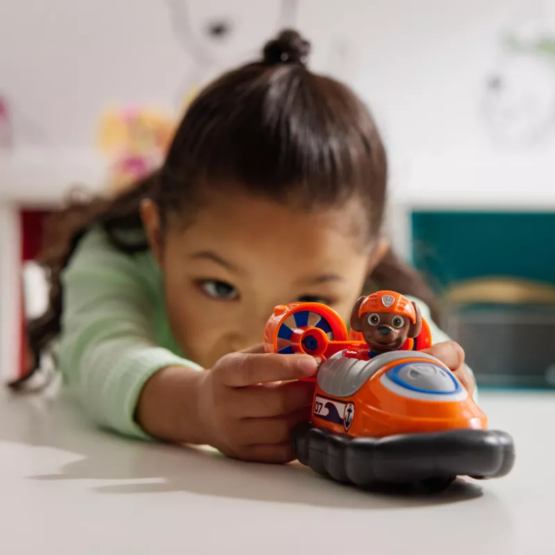 Transporto priemonė PAW Patrol Zuma Hovercraft plastikas juoda oranžinė 3+