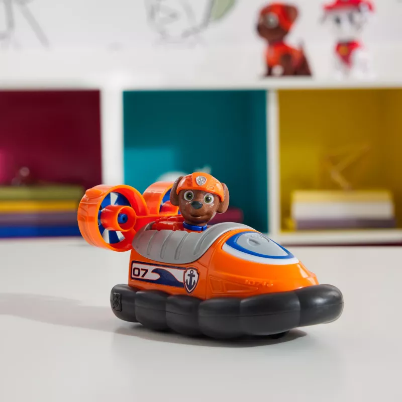 Transporto priemonė PAW Patrol Zuma Hovercraft plastikas juoda oranžinė 3+