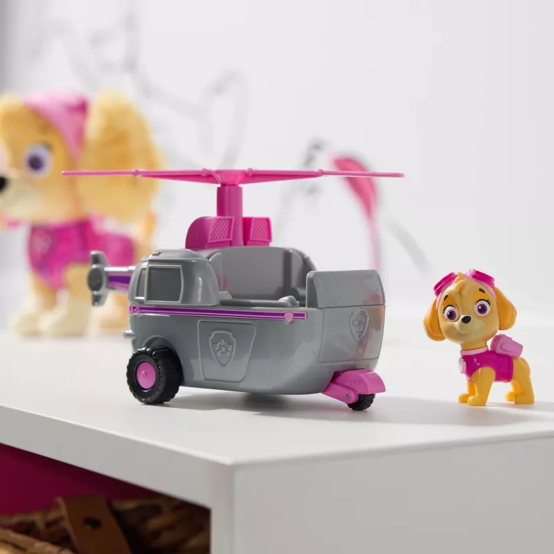 PAW Patrol Skye sraigtasparnis su figūrėle, žaislas vaikams nuo 3 metų