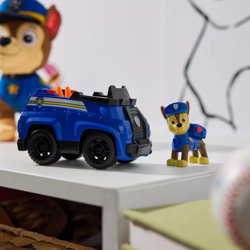 PAW Patrol Chase’s Patrol Cruiser – policijos automobilis su figūrėle
