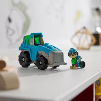 Žaislinė transporto priemonė Spin Master PAW Patrol Rex’s Dinosaur Rescue Vehicle – plastikinė, nuo 3 metų