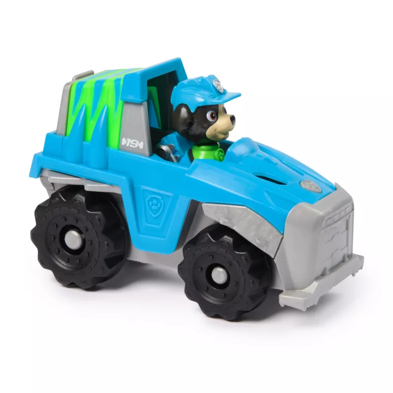 Žaislinė transporto priemonė Spin Master PAW Patrol Rex’s Dinosaur Rescue Vehicle – plastikinė, nuo 3 metų