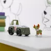 PAW Patrol gelbėjimo džipas Trackeris – žalias plastikinis automobilis