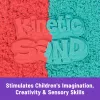 Vaikiškas kinetinis smėlio rinkinys Spinmaster Mold n’ Flow 1,5 svaro raudonas ir žalsvai mėlynas su 3 įrankiais (3+ metai)