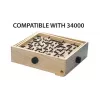Medinis labirintas Ravensburger BRIO Labyrinth Boards, juodas, 273×228×9 mm, nuo 6 metų