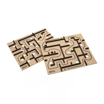 Medinis labirintas Ravensburger BRIO Labyrinth Boards, juodas, 273×228×9 mm, nuo 6 metų