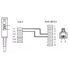 Kabelis TAE-F DSL/VDSL Goobay 51233 (3 m)