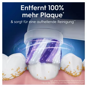 Oral-B 373210 dantų šepetėlio galvutė 2 vnt Baltas