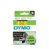 DYMO Authentic D1 etiketės | Juodas spaudinys ant geltonos juostos | 9 mm x 7 m | Lipnios etiketės LabelManager žymekliams | Pagaminta Europoje