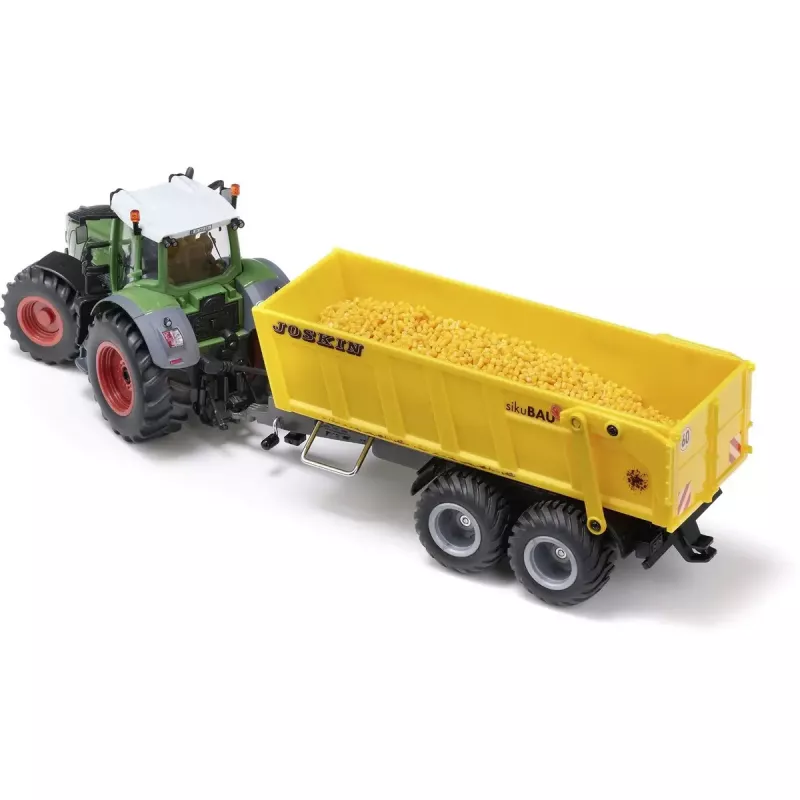 Traktorius Siku Fendt 939 su Joskin priekaba, liejamas metalas, 1:32 mastelis