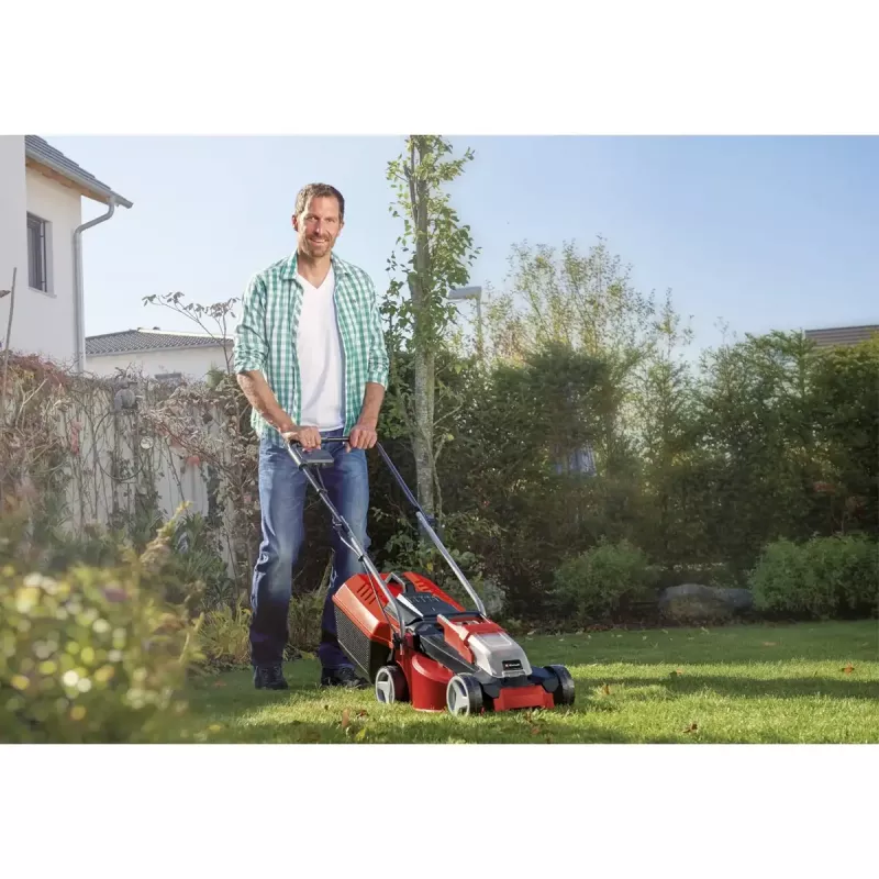 Belaidis vejapjovės ir žoliapjovės rinkinys EINHELL GE-CM 18/30 + GE-CT 18, raudonas/juodas, Li-ion 4.0 Ah
