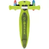 Paspirtukas GLOBBER Go-Up Active Lights — reguliuojamas aukštis, LED šviesos, žalsvai geltona