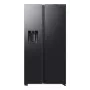 Šaldytuvas Samsung RS80F64KEF šone-durelėmis, laisvai pastatomas, 640 L, juodos spalvos