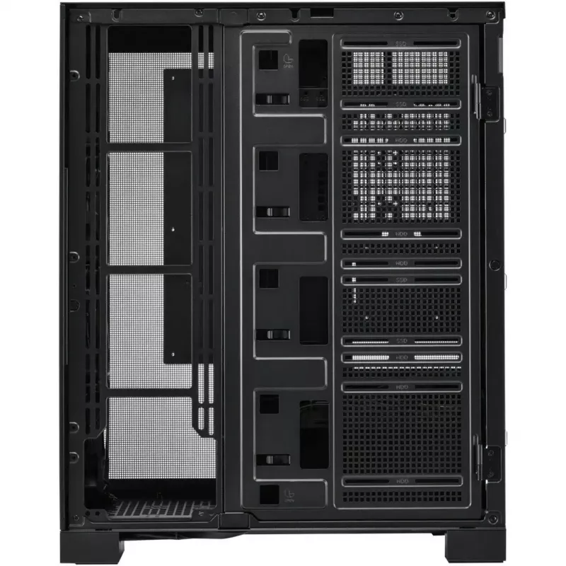 Didelis bokštinis kompiuterio korpusas Fortron FSP U500-B juodas