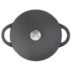 Keptuvė Tefal Trattoria E2187274 apvali juoda aliumininė 28 cm
