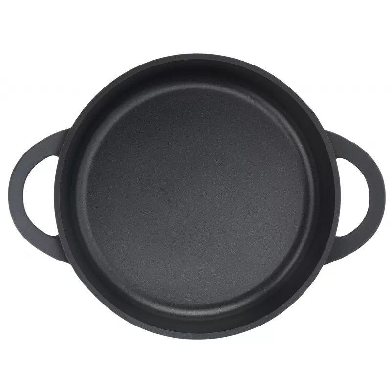 Keptuvė Tefal Trattoria E2187274 apvali juoda aliumininė 28 cm
