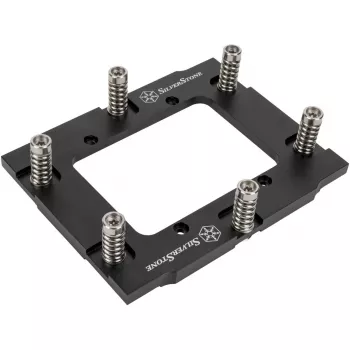 TVirtinimo rinkinys SILVERSTONE XAC-MK-SP5, skirtas AMD Socket SP5 — suderinamas su XE360PDD ir XE360 serijomis, sidabrinis