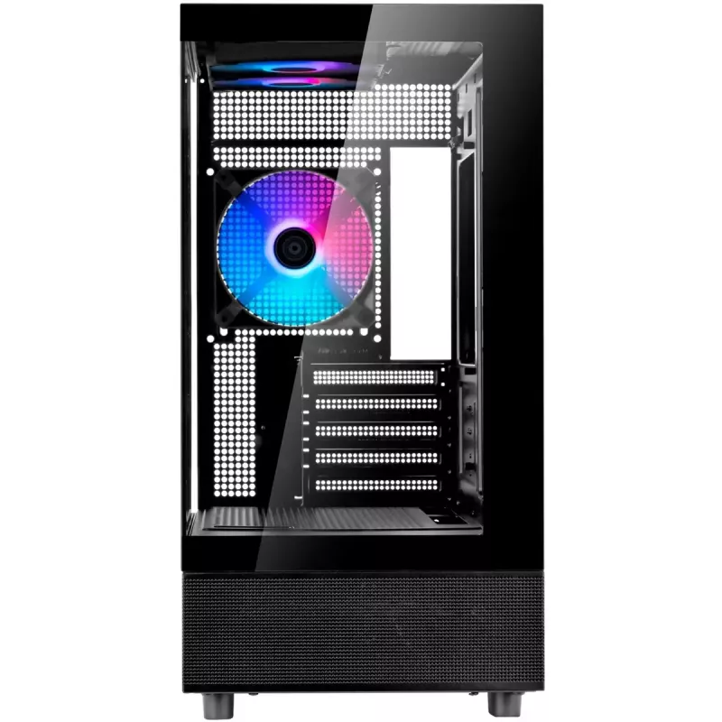 Kompiuterio korpusas Silverstone Technology Lucid 04 ATX juodas