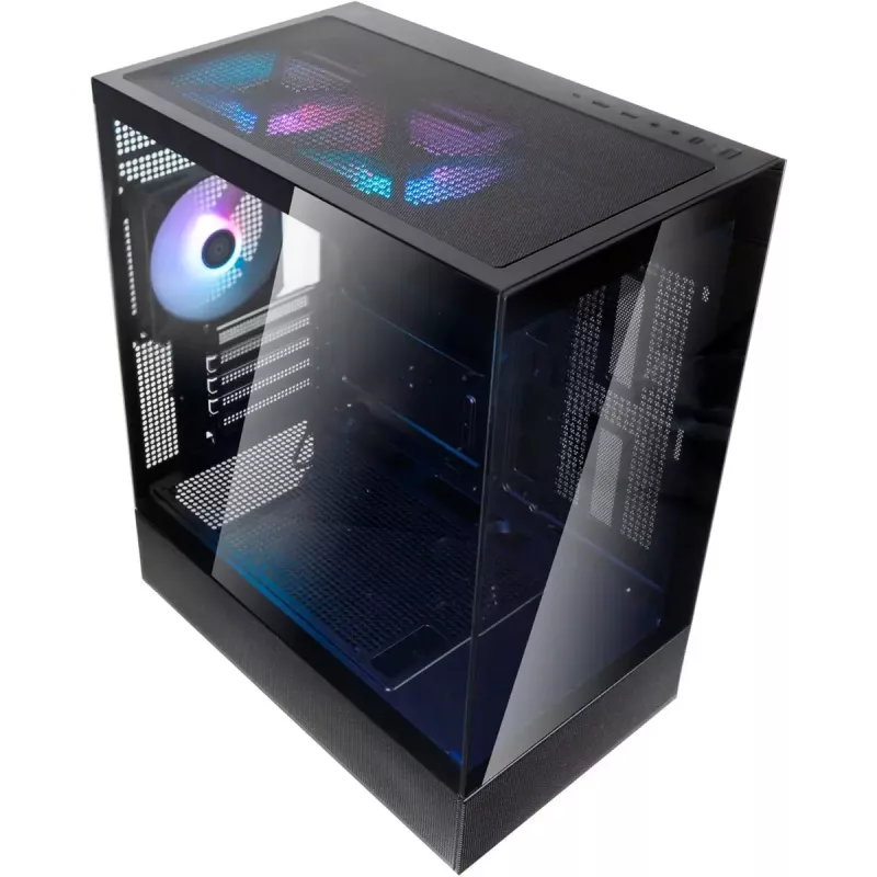 Kompiuterio korpusas Silverstone Technology Lucid 04 ATX juodas