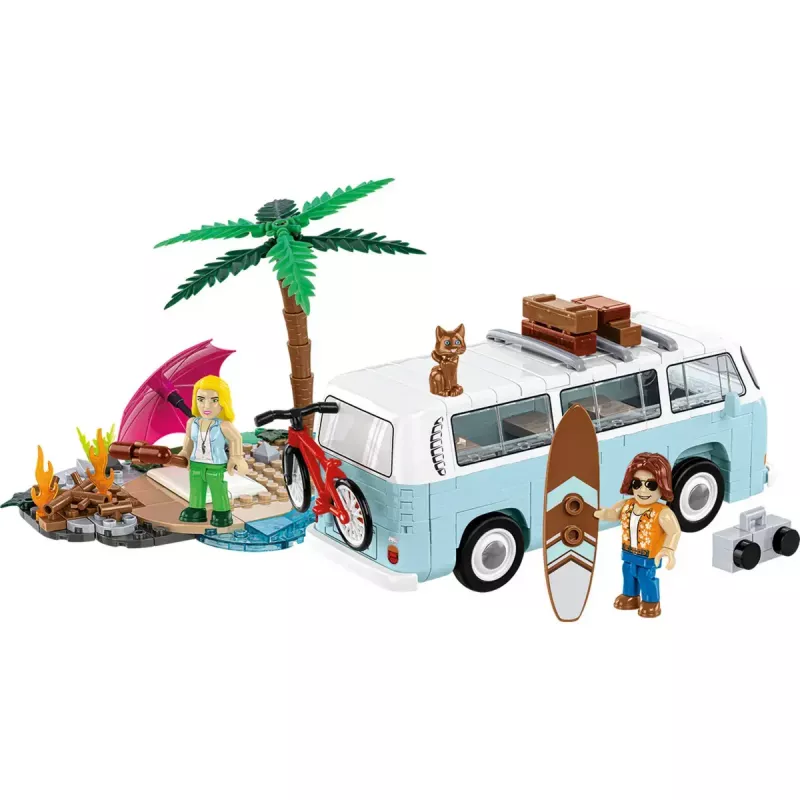 Konstruktorius Cobi Volkswagen T2a masteliu 1:35 modelio rinkinys – kolekcinis kaladėlių rinkinys