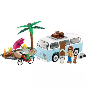 Konstruktorius Cobi Volkswagen T2a masteliu 1:35 modelio rinkinys – kolekcinis kaladėlių rinkinys
