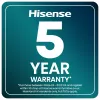Šaldytuvas Hisense Cross door RQ760N4IFE – Laisvai pastatomas, daugiaduris, 577 L talpa, juodos spalvos