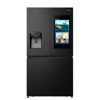 Šaldytuvas Hisense Cross door RQ760N4IFE – Laisvai pastatomas, daugiaduris, 577 L talpa, juodos spalvos