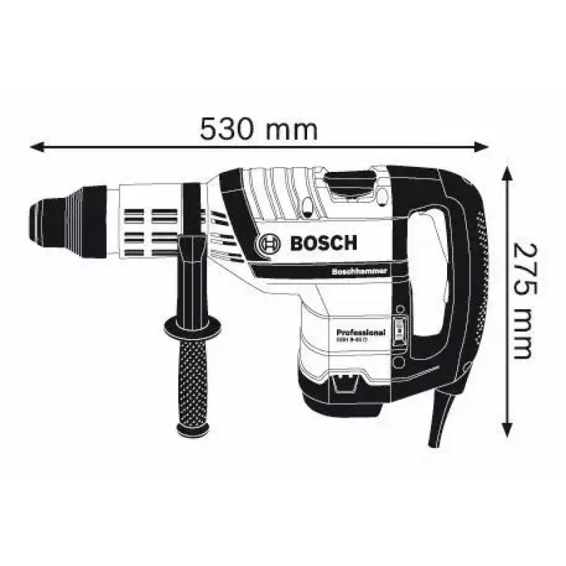 Perforatorius Bosch GBH 8-45 D Professional