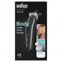 Braun BodyGroomer 5 BG5340 kūno kirpimo mašinėlė su SkinShield technologija ir 2 priedais
