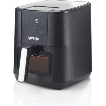 Gorenje AF1350DWB Karšto oro gruzdintuvė, 5.4 L, 1350 W, juoda