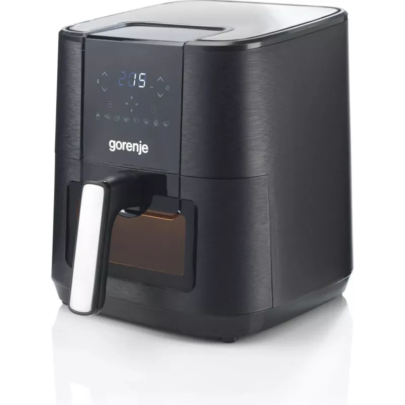 Gorenje AF1350DWB Karšto oro gruzdintuvė, 5.4 L, 1350 W, juoda
