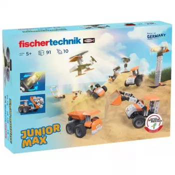 Fischertechnik Junior Max 576101 – konstruktorius vaikams, lavinantis inžinerinius įgūdžius