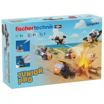 Konstrukcinis rinkinys Fischertechnik Junior Pro 576100 – modulinis STEM mokymosi rinkinys
