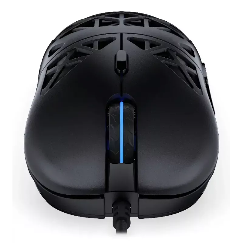 Žaidimų pelė ENDORFY LIV USB Type-A, laidinė optinė, 12000 DPI, ambidekstrinė, 1,8 m laidas, aRGB apšvietimas, juoda