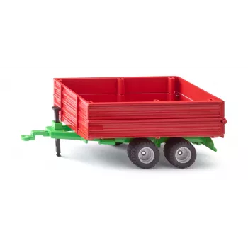 Siku Tandem-axle priekaba 1:32 — surinkta, matmenys 184×63×72 mm