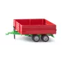 Siku Tandem-axle priekaba 1:32 — surinkta, matmenys 184×63×72 mm