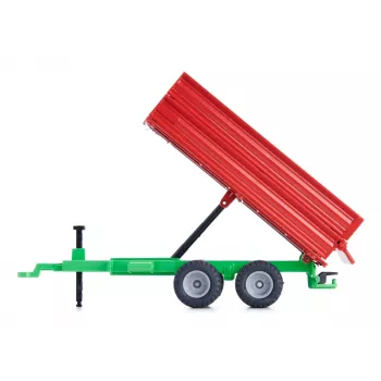 Siku Tandem-axle priekaba 1:32 — surinkta, matmenys 184×63×72 mm