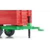 Siku Tandem-axle priekaba 1:32 — surinkta, matmenys 184×63×72 mm