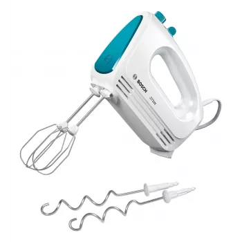 Bosch MFQ2210D rankinis plaktuvas 375 W mėlynas, baltas