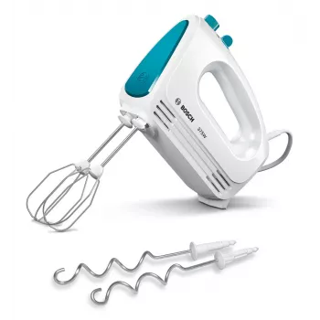 Bosch MFQ2210D rankinis plaktuvas 375 W mėlynas, baltas